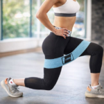 Bandă Elastică Fitness pentru Antrenament, Rezistență Ușoară (Light), Yoga & Pilates