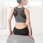 Minge de Fitness 75 cm LiveUp – Antiderapantă, Rezistentă până la 150 kg, pentru Antrenamente Complete - imagine 4