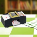 Dispozitiv automat de amestecat carti, plastic, negru, 21.5x12x10cm - imagine 7
