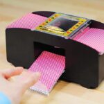 Dispozitiv automat de amestecat carti, plastic, negru, 21.5x12x10cm - imagine 6