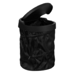 Coș de Gunoi Auto Suspendat cu Capac, 16 × 19 cm, Pliabil, Culoare Negru - imagine 5