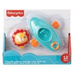 Jucarie Bebe de Baie Barca cu Leu - Fisher Price - Image 2