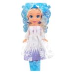 Papusa Printesa Blonda cu Rochie Alba Lila Fulgi & Bijuterii 29cm - Image 2