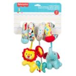 Jucarie pentru Carucior / Patut Spirala Animale Oglinda - Fisher Price - Image 2