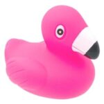 Flamingo din Plastic Fucsia 6cm