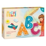 HappiHobbi Alfabetul cu 97 Magneti Educationali din Hartie - AS