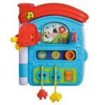 Jucarie Educativa Invat Casa cu Efecte Sonore 15x6x18cm