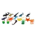Set Animale Marine din Plastic - 15buc
