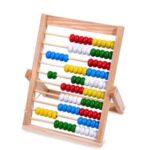 Numaratoare Abac Mic din Lemn 16x21cm