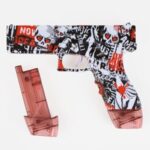 Pistol de Apa Electric Graffiti 20cm