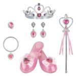 Set de Joaca cu Pantofi Roz & Accesorii de Printesa