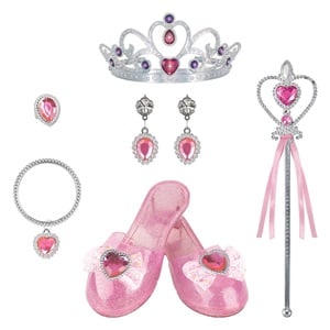 set-de-joaca-cu-pantofi-roz-accesorii-de-printesa-list.jpg Set de Joaca cu Pantofi Roz & Accesorii de Printesa - Image 1