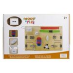 Tabla Educativa din Lemn cu Activitati Montessori