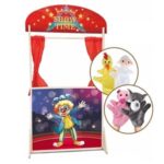 Set Teatru de Papusi cu 4 Figurine 57x20x104cm - Image 2