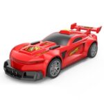 Masina de Curse Urban Racing Rosie cu Lumina & Sunet 1:10 - Image 2