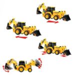 Vehicul de Santier Excavator cu Cablu & Sunet 55cm - Image 2
