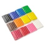 Plastilina in Cutie 12 Culori Diferite - 750g - Image 2