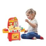 Bucatarie Mini cu Accesorii Lumini & Sunet pentru Copii - 26buc - Image 2