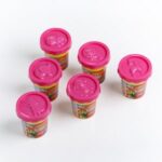 Bildo DOH Plastilina Roz in Pahar cu Forma Animal pe Capac 130g - Image 2