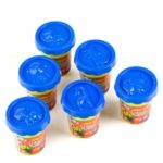 Bildo DOH Plastilina Bleu in Pahar cu Capac Forma cu Model Animal 130g - Image 2