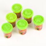Bildo DOH Plastilina Verde in Pahar cu Capac Forma Model Animal 130g - Image 2