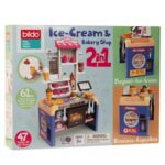 Set de Joaca 2 in 1 Cofetarie & Stand de Inghetata  - 47 piese - Image 2