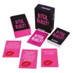 Joc de Societate cu Carti Dark Deck ”Bitch Really” pentru Adulti - AS - Image 2