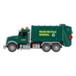 Camion Gunier Jucarie Verde cu 3 Pubele Lumina & Sunet - Image 2