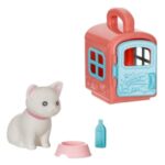 Jucarie Transportator Roz pentru Pisica cu 2 Accesorii - Image 2