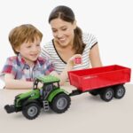 Tractor Jucarie cu Remorca Sunete & Lumini - Image 2