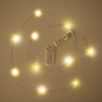 Set Ornamente de Craciun cu Globuri Rosii Aurii & Luminite LED - 13buc - Image 2