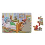 Puzzle Scufita Rosie & Lup Bunica ( 15 piese) - Image 2