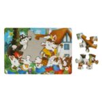 Puzzle ”Lupul & 7 Iezi” (15 piese) - Image 2