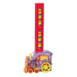 Joc de Societate Educativ Tren Domino cu Lumina & Sunet - Image 2