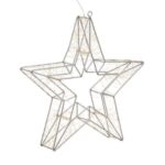 Stea Metalica Decorativa Flash 1250 LED 75x8x72.5cm - Alb Cald - Image 2