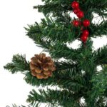 Brad de Craciun pentru Masa cu 80 de Ramuri Pomusoare si Baza din Plastic - 75cm - Image 2