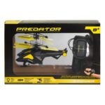 Elicopter Negru Verde Lime Predator cu Lumina LED & Telecomanda Ceas - Image 2