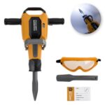 Jucarie Ciocan Pneumatic Galben cu Ochelari & Sunet 40cm - Image 2