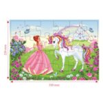 Puzzle Printesa Unicorn Castel (24 de Piese) - Image 2