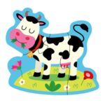 Puzzle Bebe cu 4 Animale de la Ferma (16 piese) - Image 2
