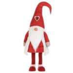 Figurina Decorativa de Craciun Gnome cu Miscare Caciula Rosie Paiete 145cm - Image 2