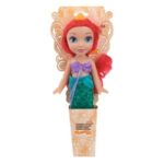 Papusa Printesa Sirena cu Par Rosu Fundita Lila Coada Verde & Bijuterii 29cm - Image 2