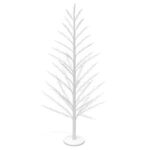 Brad Alb Artificial de Craciun cu 870 de LED-uri 1,8m - Alb Cald - Image 2