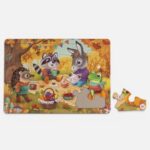 Puzzle Animalute la Picnic (15 Piese) - Image 2