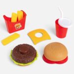 Set de Joaca Realist Burger Cartofi Prajiti si Bautura Racoritoare - Image 2