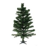 Brad de Craciun Artificial Verde de Masa cu 60 de Ramuri - 75cm