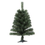 Brad de Craciun Artificial Verde de Masa cu 90 de Ramuri - 60cm