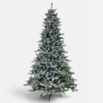 Brad Artificial de Craciun Verde Nins cu 2338 Ramuri - 240cm