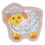 Puzzle din Lemn Oita (4 piese) 14x14cm