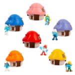 Strumfi Casa Ciuperca cu Confetti & Figurina Surpriza - Giochi Preziosi